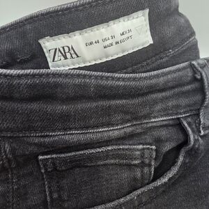 Zara Black Denim Jeans